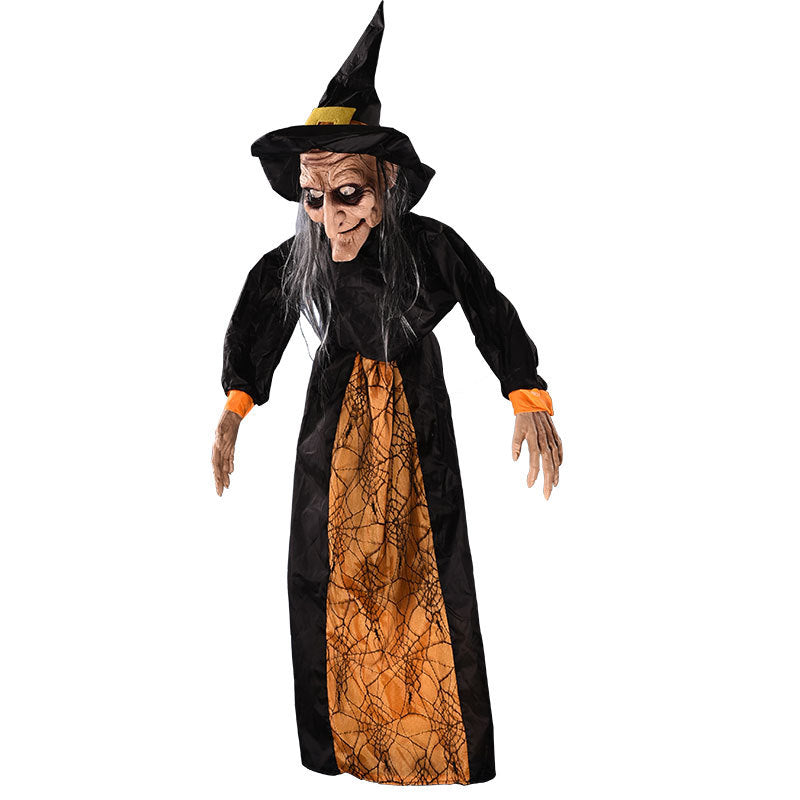 Halloween Decoration Witch Glowing Sound Toys