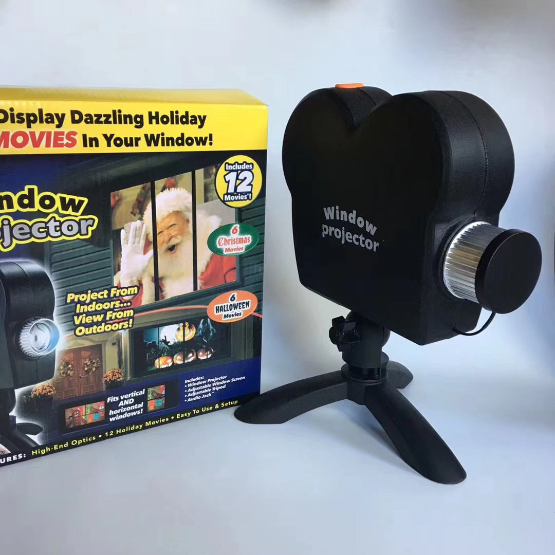 Window Projector Wonderland Christmas/Halloween Special