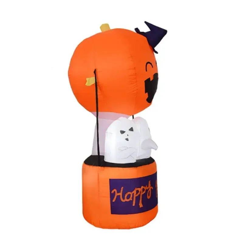 6FT Halloween Inflatable Pumpkin Ghost Hot Air Balloon SPECIAL EDITION