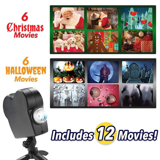 Window Projector Wonderland Christmas/Halloween Special